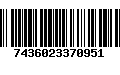 Código de Barras 7436023370951