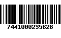 Código de Barras 7441000235628