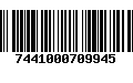 Código de Barras 7441000709945