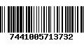 Código de Barras 7441005713732