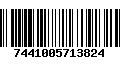 Código de Barras 7441005713824