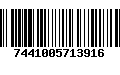 Código de Barras 7441005713916