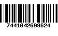 Código de Barras 7441042699624