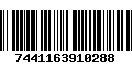 Código de Barras 7441163910288