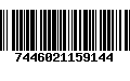 Código de Barras 7446021159144