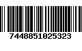 Código de Barras 7448851025323