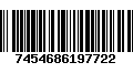 Código de Barras 7454686197722