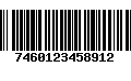 Código de Barras 7460123458912