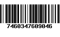 Código de Barras 7460347609046