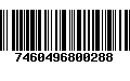 Código de Barras 7460496800288