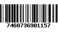 Código de Barras 7460736901157