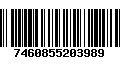 Código de Barras 7460855203989