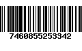 Código de Barras 7460855253342