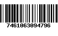 Código de Barras 7461063094796