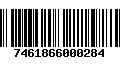 Código de Barras 7461866000284