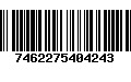 Código de Barras 7462275404243