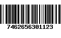 Código de Barras 7462656301123