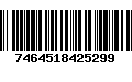 Código de Barras 7464518425299