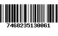 Código de Barras 7468235130061