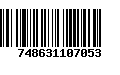 Código de Barras 748631107053