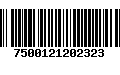 Código de Barras 7500121202323