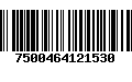 Código de Barras 7500464121530