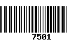 Código de Barras 7501