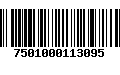 Código de Barras 7501000113095