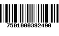 Código de Barras 7501000392490