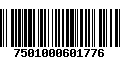 Código de Barras 7501000601776