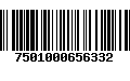 Código de Barras 7501000656332