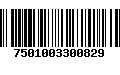 Código de Barras 7501003300829