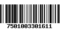 Código de Barras 7501003301611