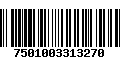 Código de Barras 7501003313270