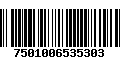 Código de Barras 7501006535303