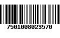 Código de Barras 7501008023570