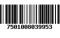 Código de Barras 7501008039953