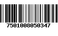 Código de Barras 7501008050347