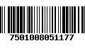 Código de Barras 7501008051177