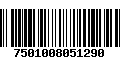 Código de Barras 7501008051290