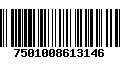 Código de Barras 7501008613146