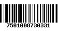 Código de Barras 7501008730331