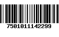 Código de Barras 7501011142299