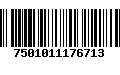 Código de Barras 7501011176713