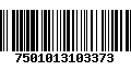 Código de Barras 7501013103373