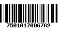 Código de Barras 7501017006762