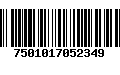 Código de Barras 7501017052349