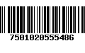 Código de Barras 7501020555486