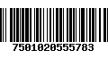 Código de Barras 7501020555783