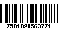 Código de Barras 7501020563771